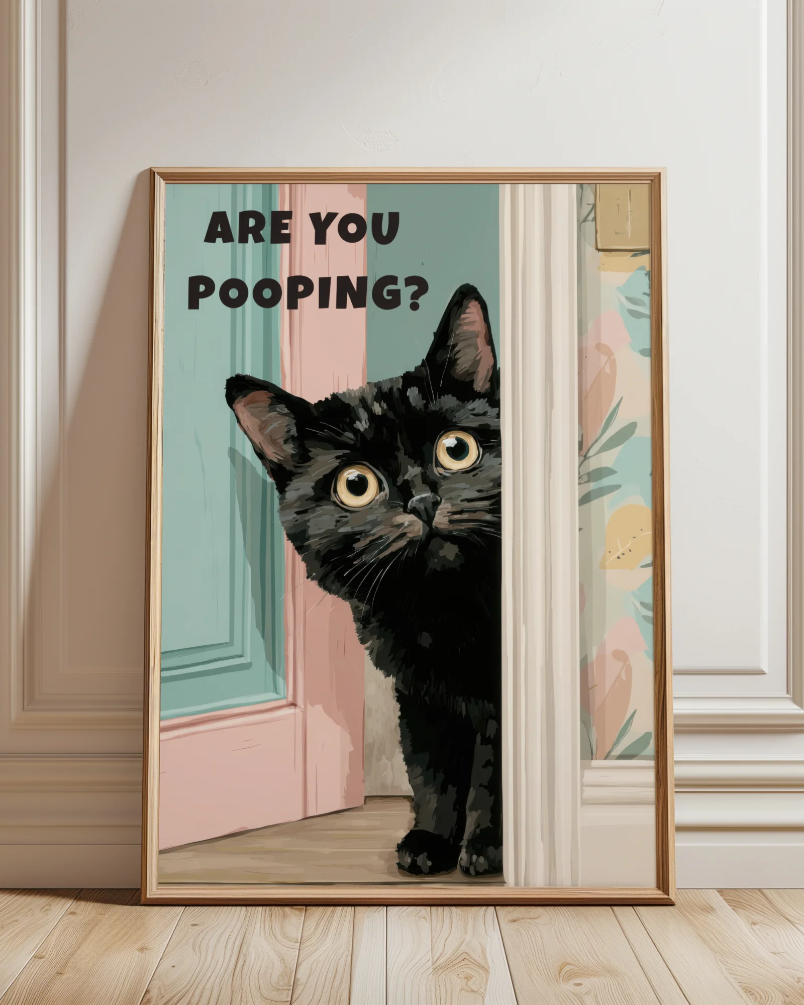 Are You Pooping Black Cat