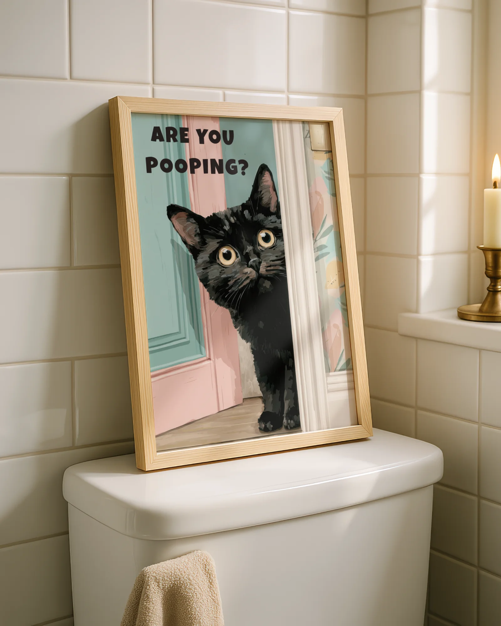 Are You Pooping Black Cat