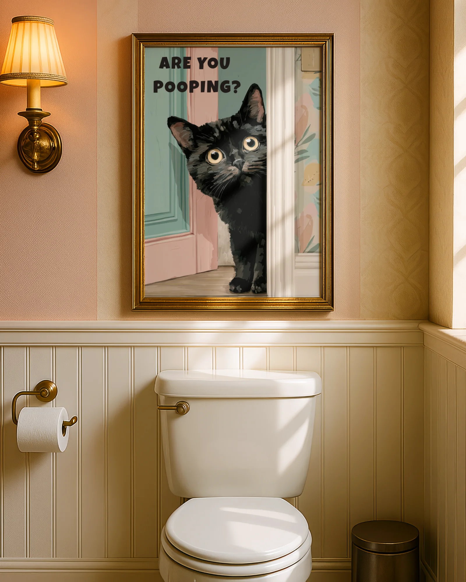 Are You Pooping Black Cat